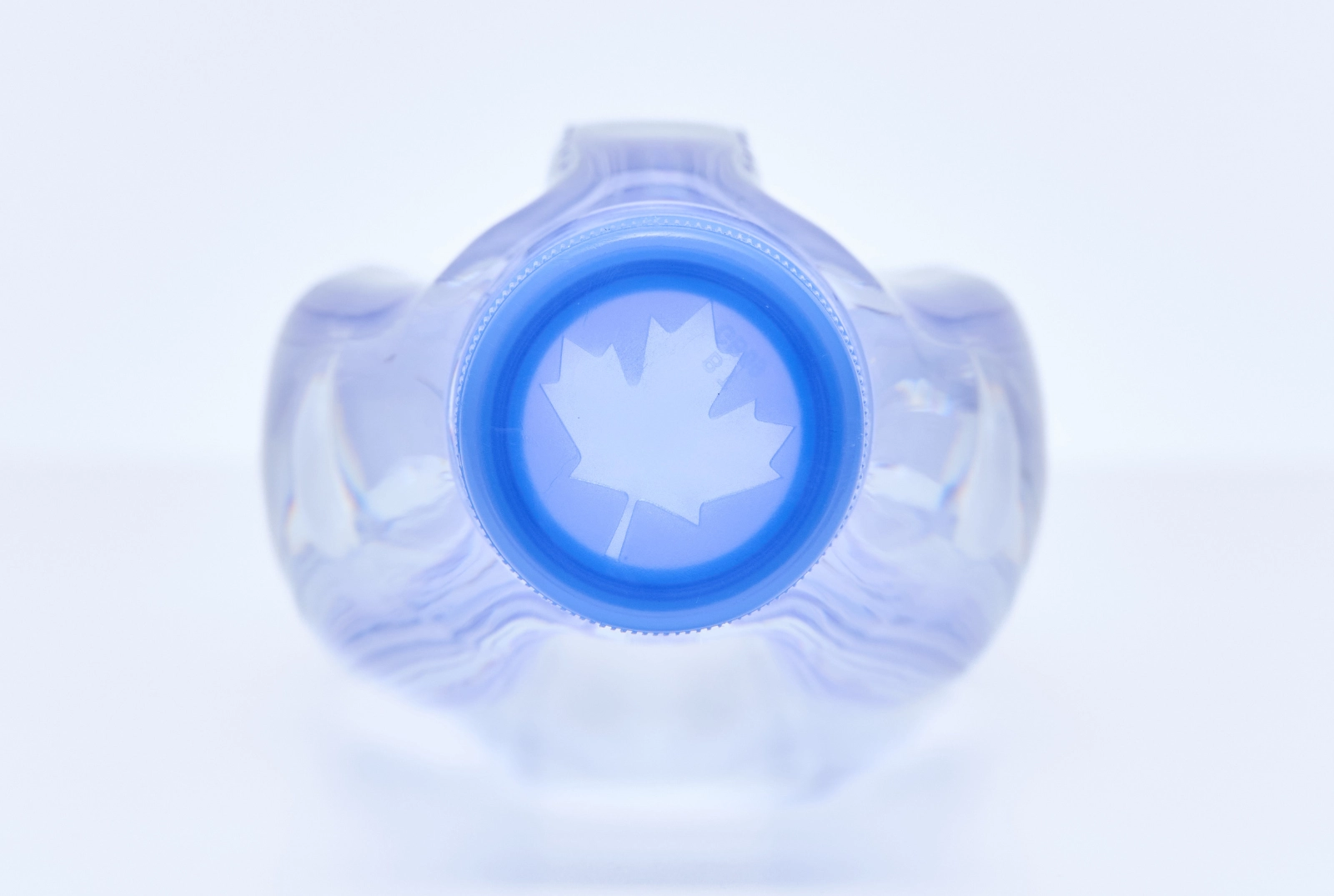 One Water bottle cap that showcases the Canadian maple leaf.