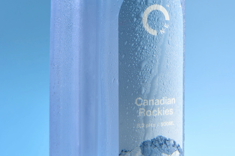 One Water's Canadian Rockies pure spring water.